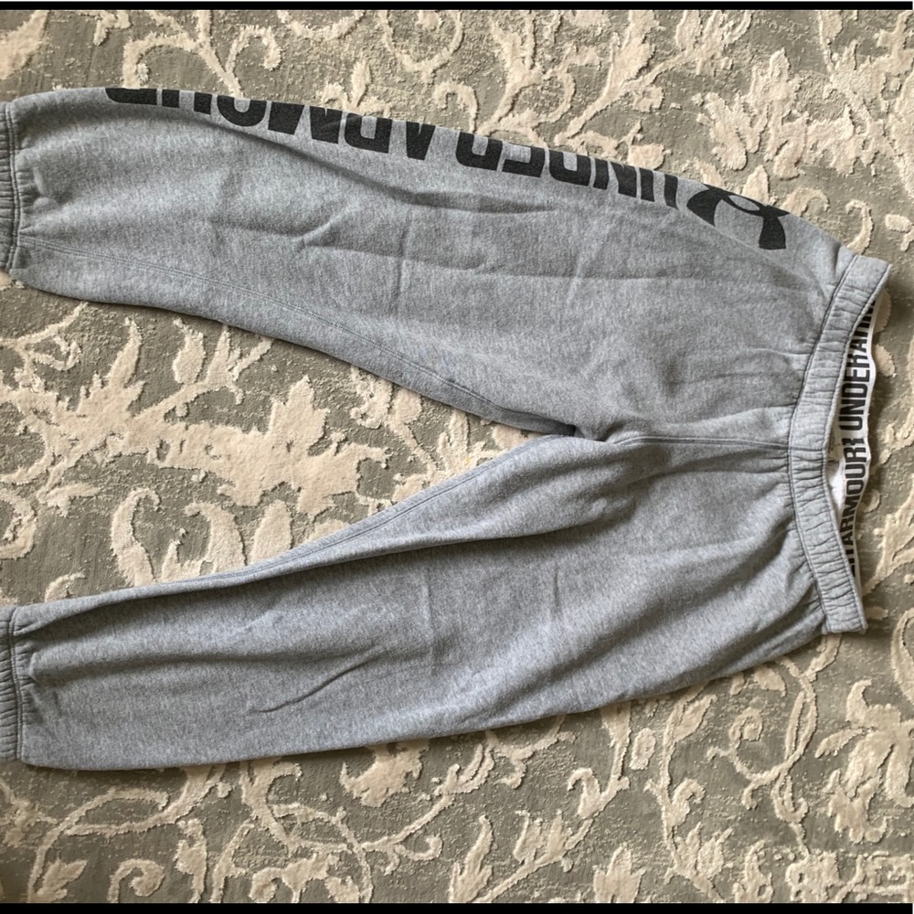 Under armour crop sweatpants
